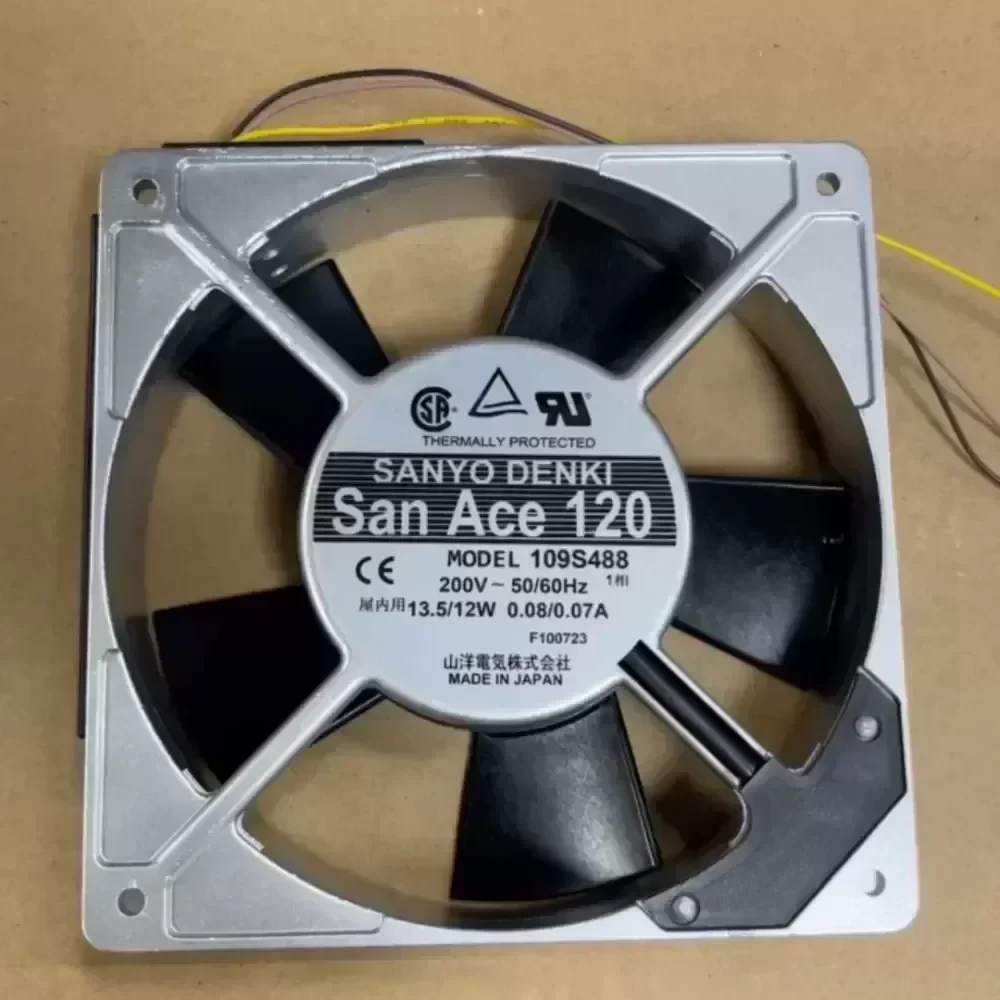 109S488 Sanyo SanAce120 200V AC fan