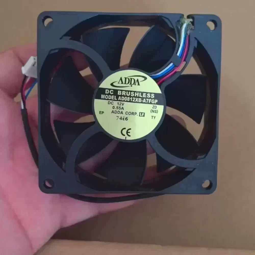 AD0812xB-A7FGP ADDA 8025 dual ball fan