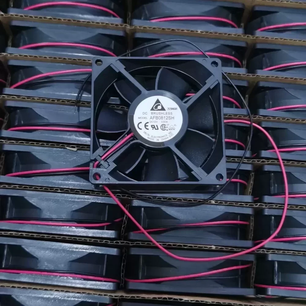 AFB0812SH Delta 8CM 12V power supply fan