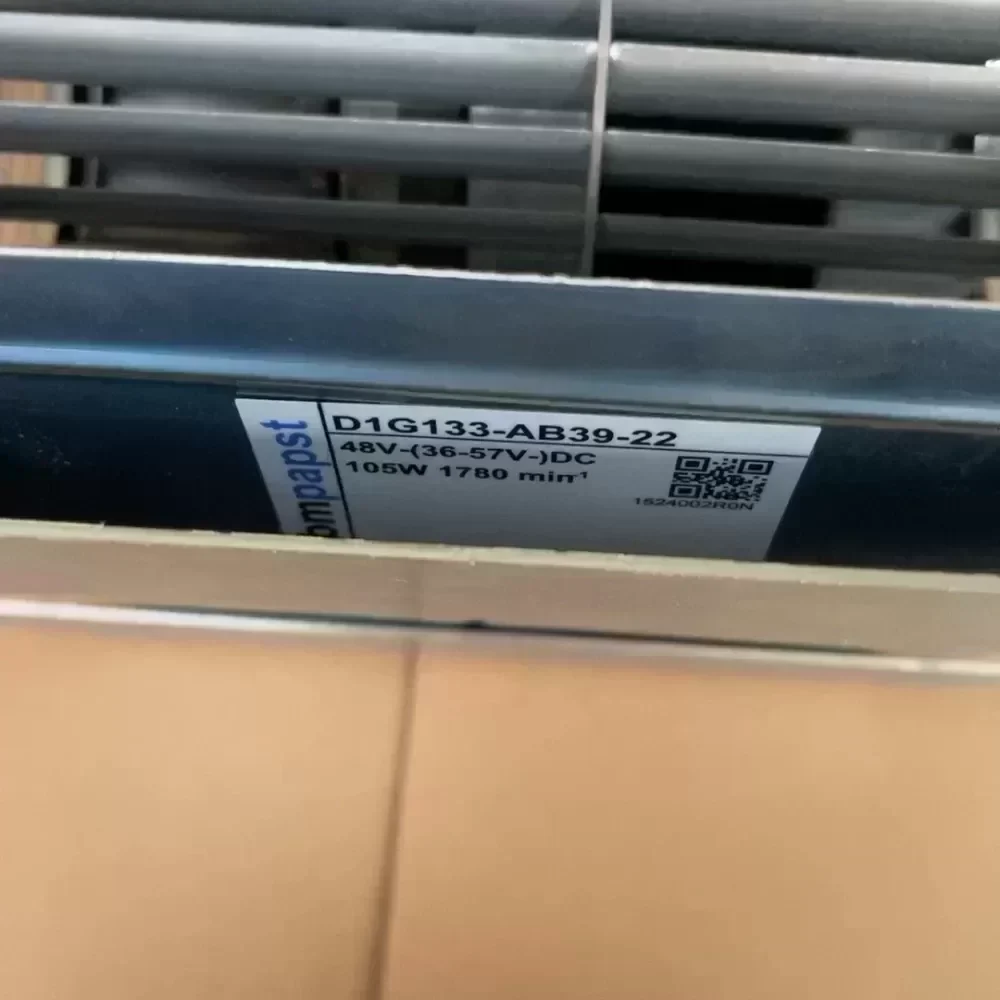 D1G133-AB39-22 ebmpapst 48V fan