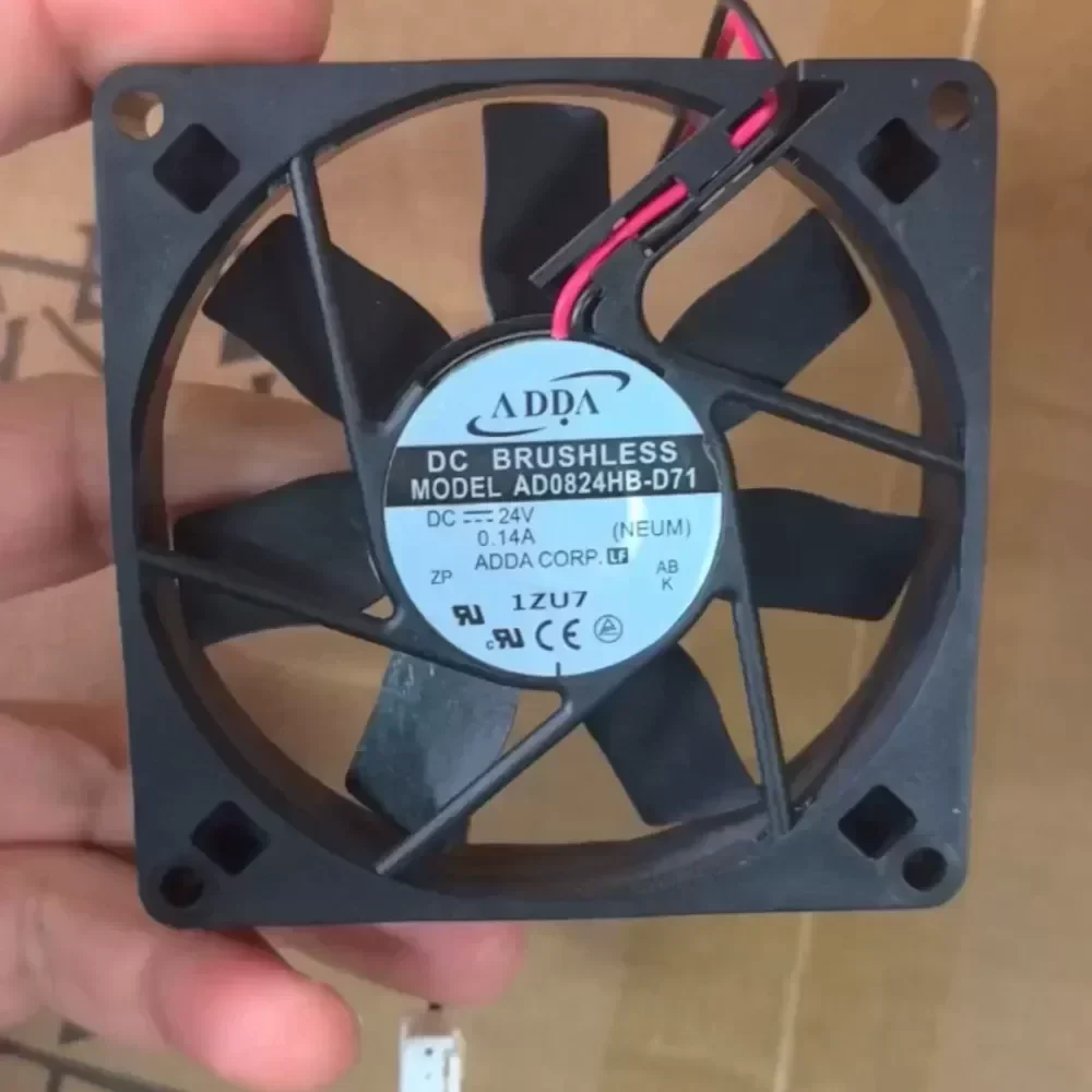 New ADDA DC brushless fan AD0824 HB-D71 24V power