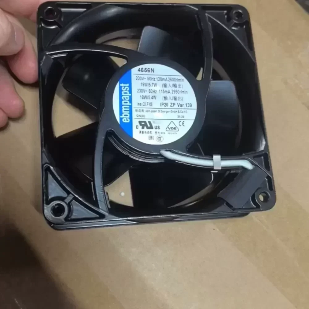 New EBM-Papst 4656N fan 230V 19W