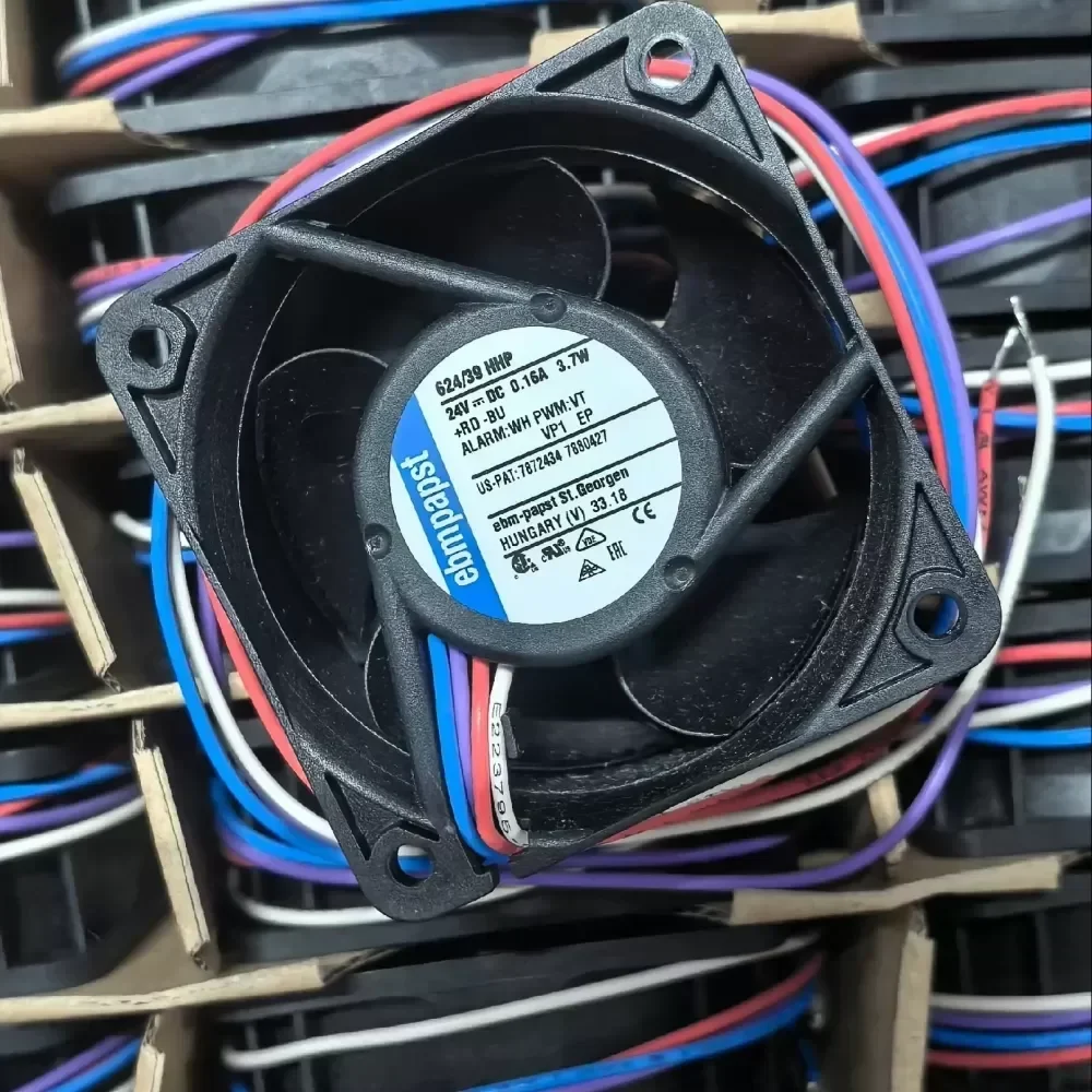 New EBM-PAPST fan 624/39 HHP 24V