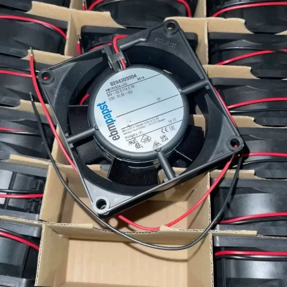 New EBMPAPST 8314 fan