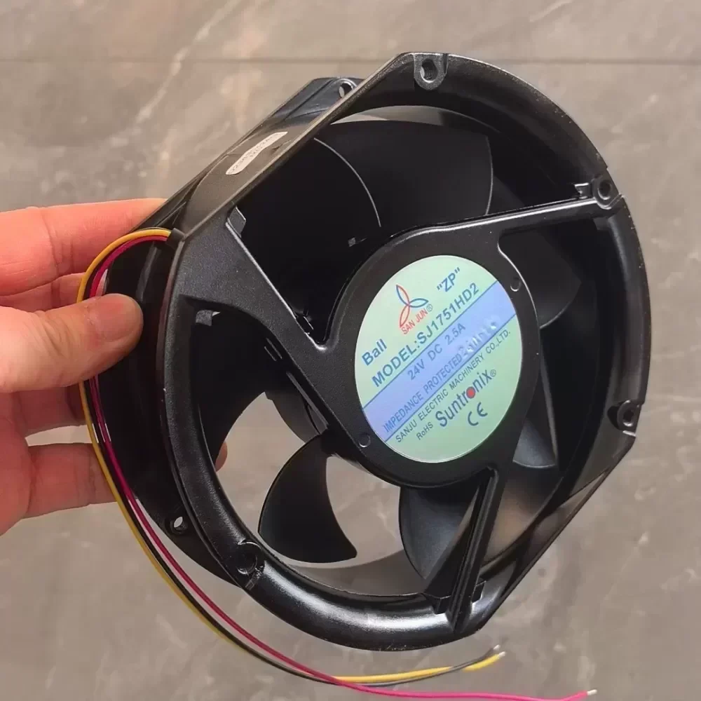 New SJ1751HD2 1725/24V SANJU fan