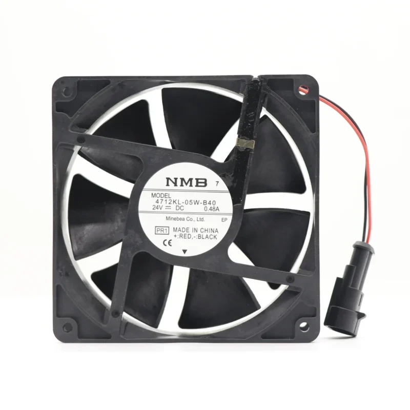 12038VA-24N-FB NMB 4712KL-05W-B404712KL-05W-B40-PR1 24V 0.34A 112CFM 8.16W ABB Axial Fan