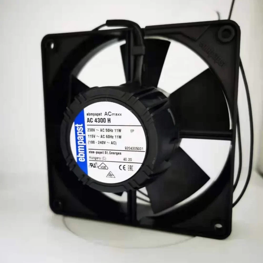 AC MAxx 4300H 230V 11W ebmpapst Fan Axial Fan ebmpapst TYPE:4300H AC 115V 11W