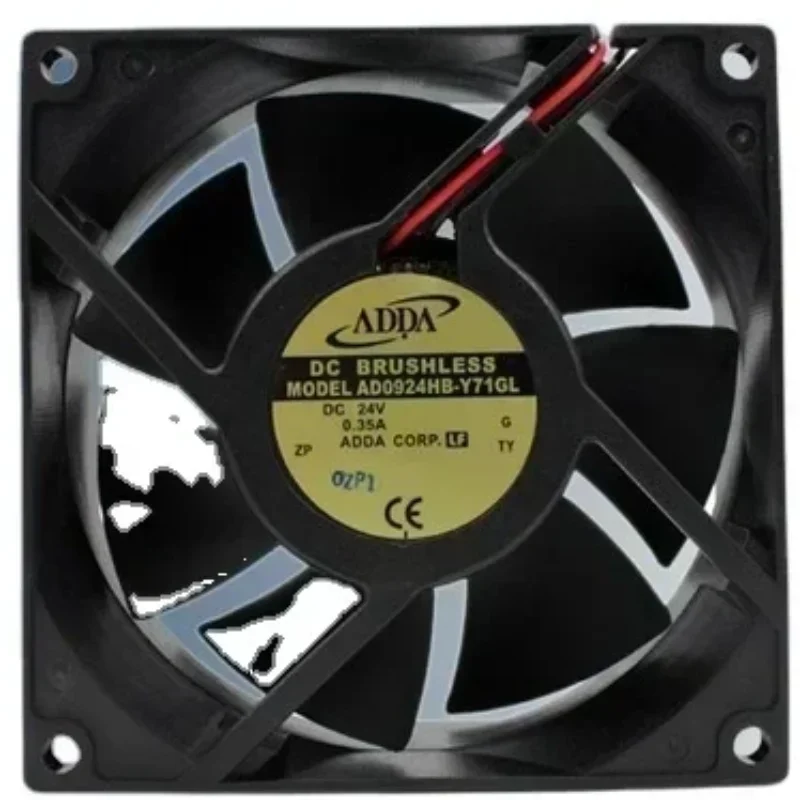 ADDA AD0924MB-Y71GL 24V DC 0.35A 92x92x32mm 8.4W 68.95CFM 3500RPM Doble Axial Fan for