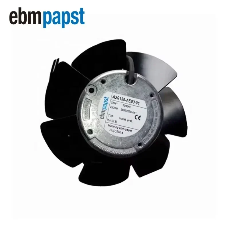 ebmpapst A2S130-AE03-01 230V 45W 130mm 2800RPM 0.45A Engraving Machine Axial Fan