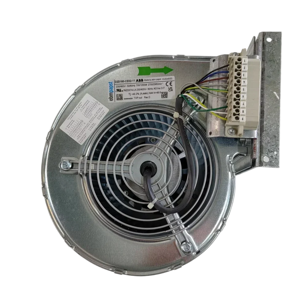 ebmpapst D2D160-CE02-11 ABB Centrifugal Fans 230V 700W 2700 Min-1 in Stock