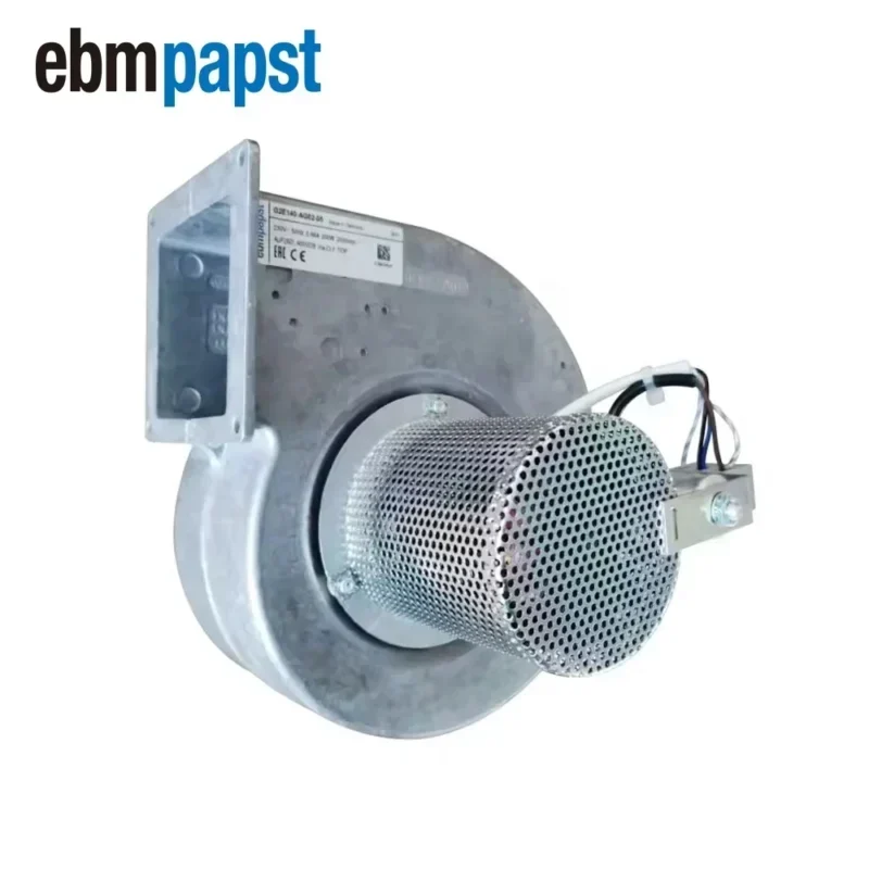 ebmpapst G2E140-AG02-05 230V AC 200W 0.88A 140mm 2000RPM IP20 Siemens Blower Water Heater Centrifugal Fan