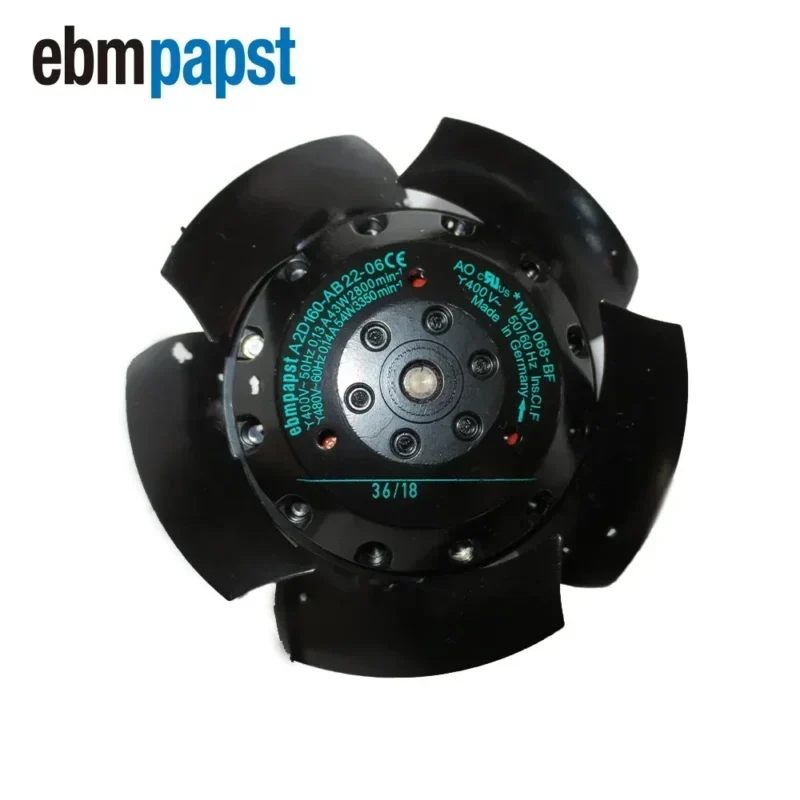 ebmpapst M2D068-BF M2D068-CF M2D068-DF 400V AC 150/230W 1PH710 Siemens Series Spindle Servo Motor Axial Fan
