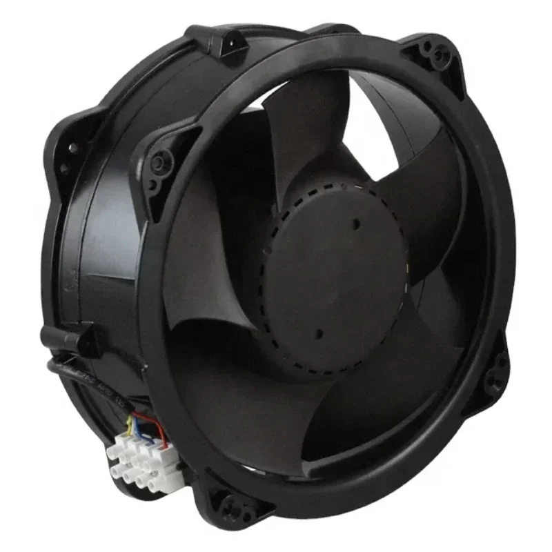 ebmpapst W1G208-BA35-52 24V DC 208mm 96W Round 3500RPM 618CFM EC M1G074-BF 4.4A IP20 Controller Axial Fan
