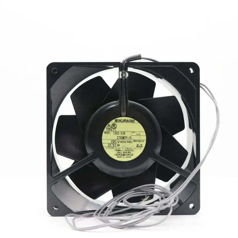 IKURA 2750MTP-15 14050 140x140x50mm 220V AC 37W 0.15A 0.13A 254CFM 2800RPM 3200RPM Fuji Axial Fan