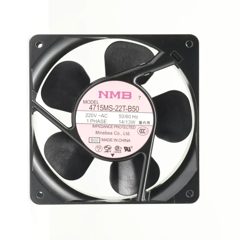 NMB 4715MS-22T-B50 120x120x38mm 12038 220V AC 14W 12CM 2900RPM Axial Fan for Fuji 37P11