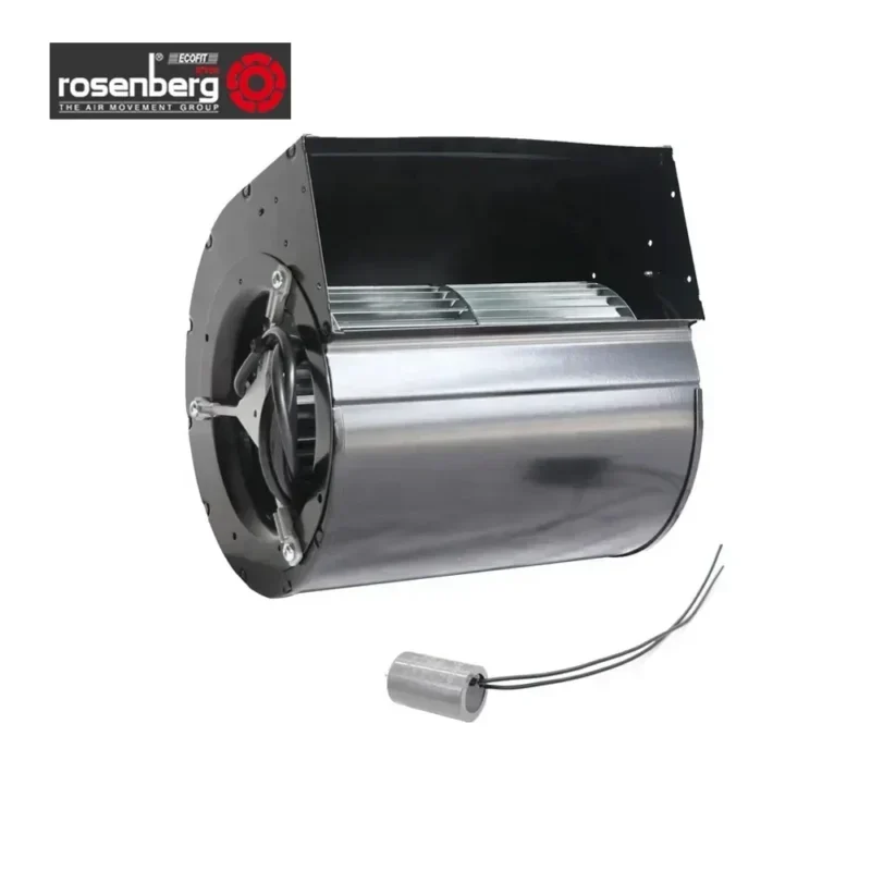 Rosenberg 2GDS35 133x190L 230V AC 50/60JHz 1.02A 1.08A 1905RPM 2040RPM IP44 Blower Centrifugal Fan