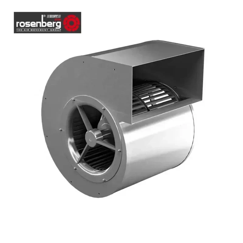 Rosenberg DRAD249-4L 400V AC 438x378x368mm 1.08KW 2.05A 1140RPM IP54 Blower Centrifugal Fan