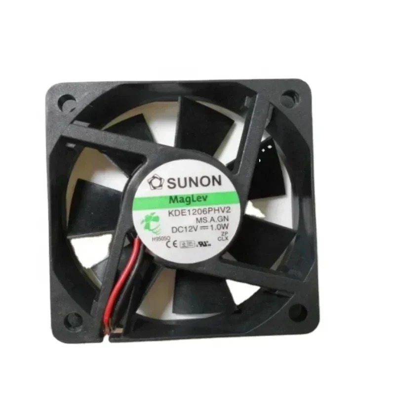 Sunon KDE1206PHV2 6015 60x60x15mm 6cm 12V DC 1.0W 18CFM 3800RPM Vapo Bearing CPU Laptop Axial Fan