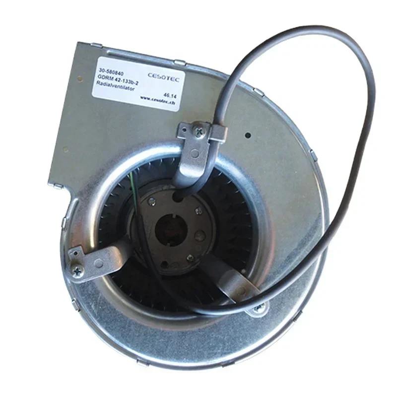 Switzerland CESOTEC Power Plant GDRM42-133B-2 230V AC 240W 1.1A 230mm 1700RPM 1200m3/h ABB Excitation Fan