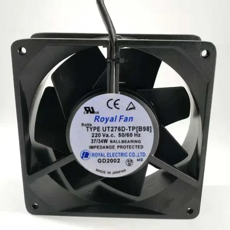 UT276D-TP ROYAL 140x140x50mm 2700RPM 254CFM 300CFM 37W 140mm Fuji Axial Fan