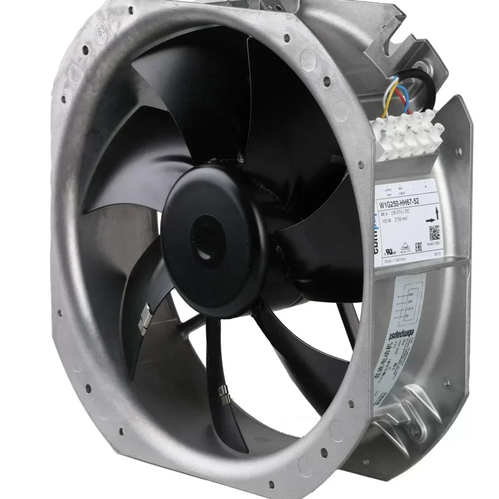 W1G250-HH67-52 Ebm Axial Fan ebmpapst W1G250HH6752 48V