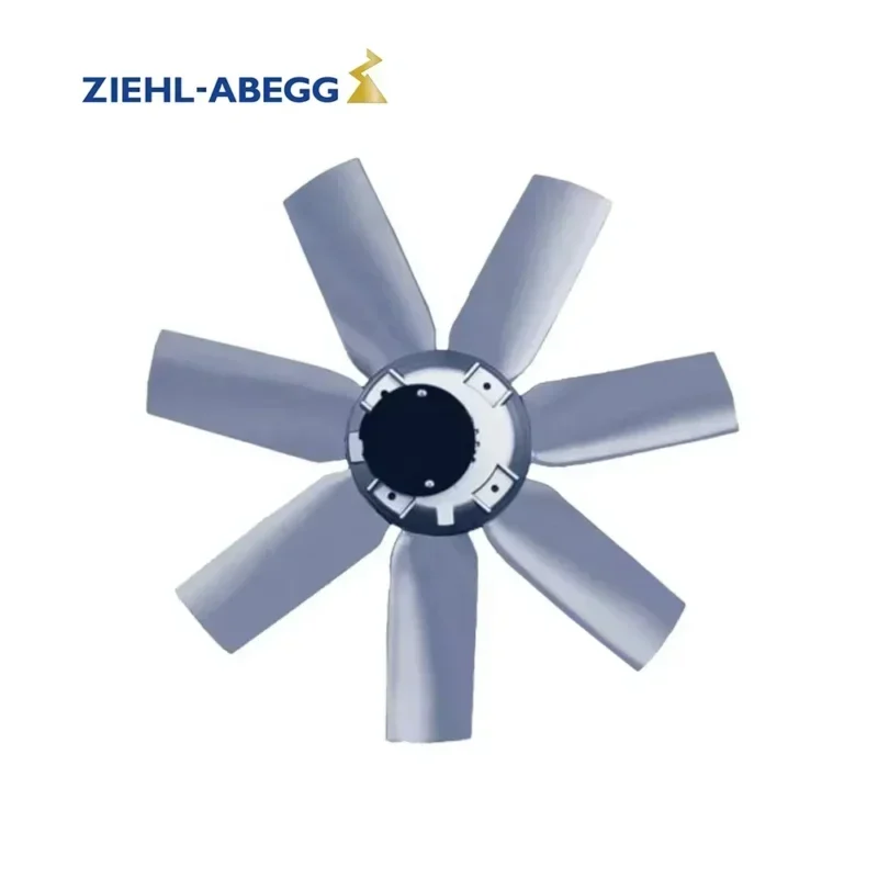 Ziehl-Abegg FC080-SDA.6K.V7 400V AC 1.7A 940W 800mm 650RPM Precision Air Conditioner Axial Fan