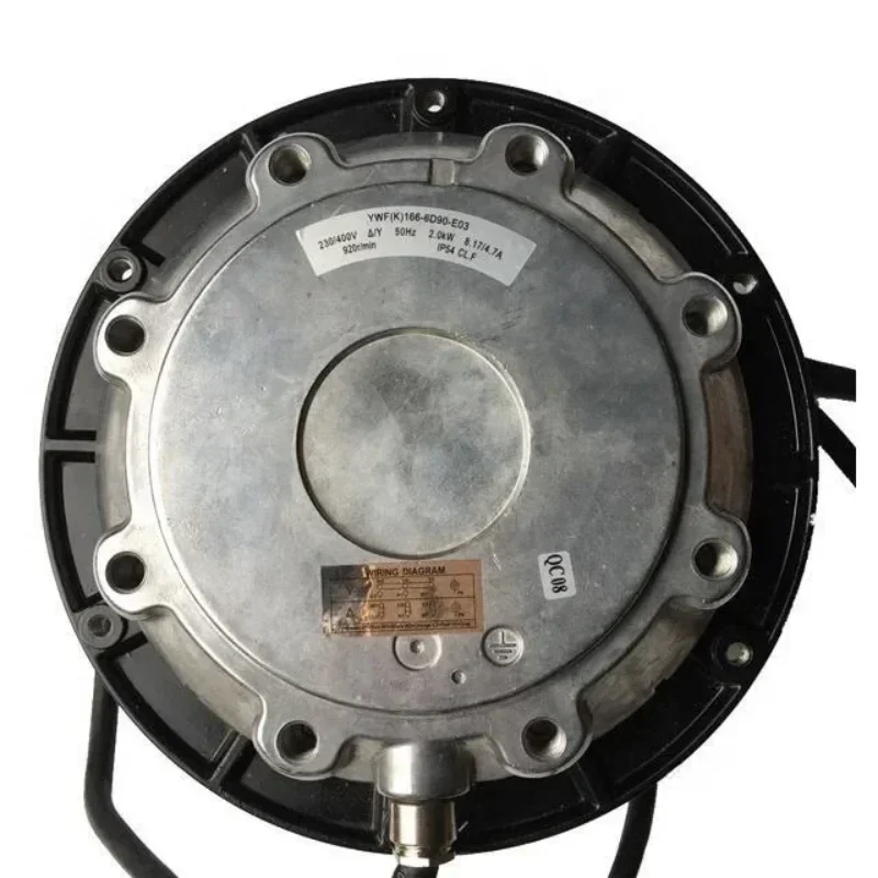 Ziehl-Abegg MK137-6DK.15.U 220V-230V AC 0.82/0.98W 4.2A IP54 Air Conditioner Centrifugal Fan MK137-6DK.15.N