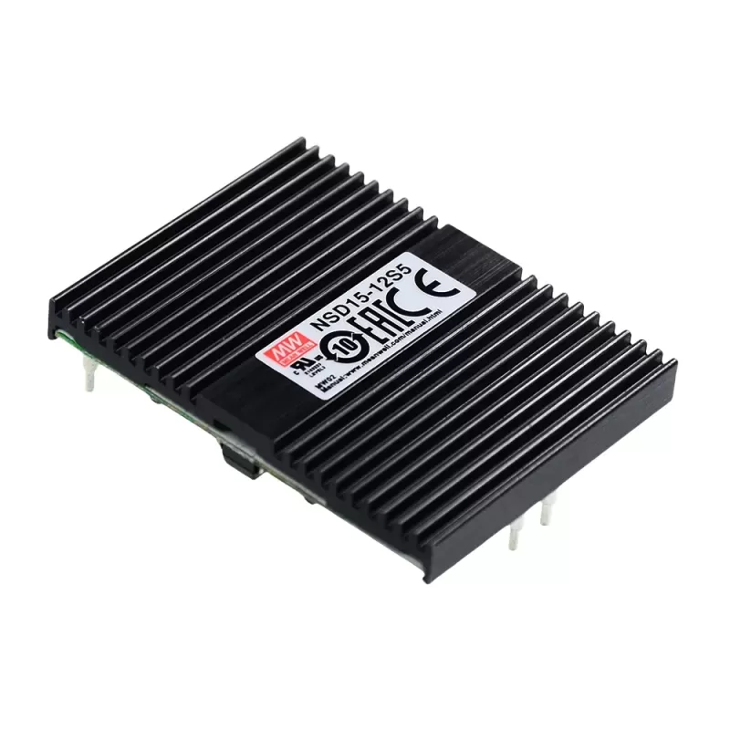 MeanWell NSD15-12S5 15W DC Single-group Output Regulator
