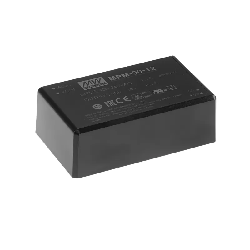 MeanWell MPM-90-12 90W Green Medical Substrate Type Power Supply