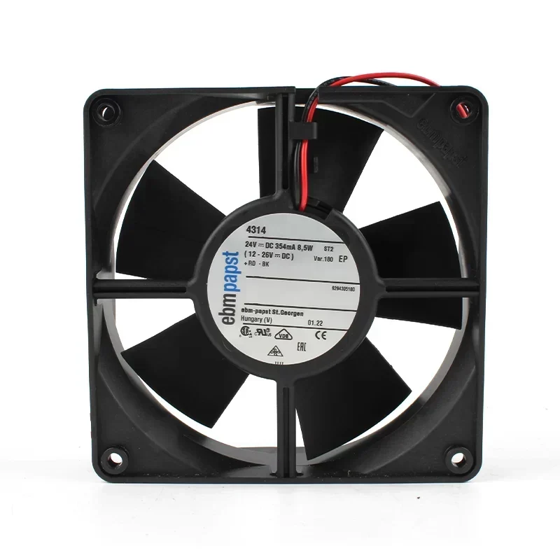 4314 ebmpapst 24V 5.0W 12032 Compact Dc Axial Fan