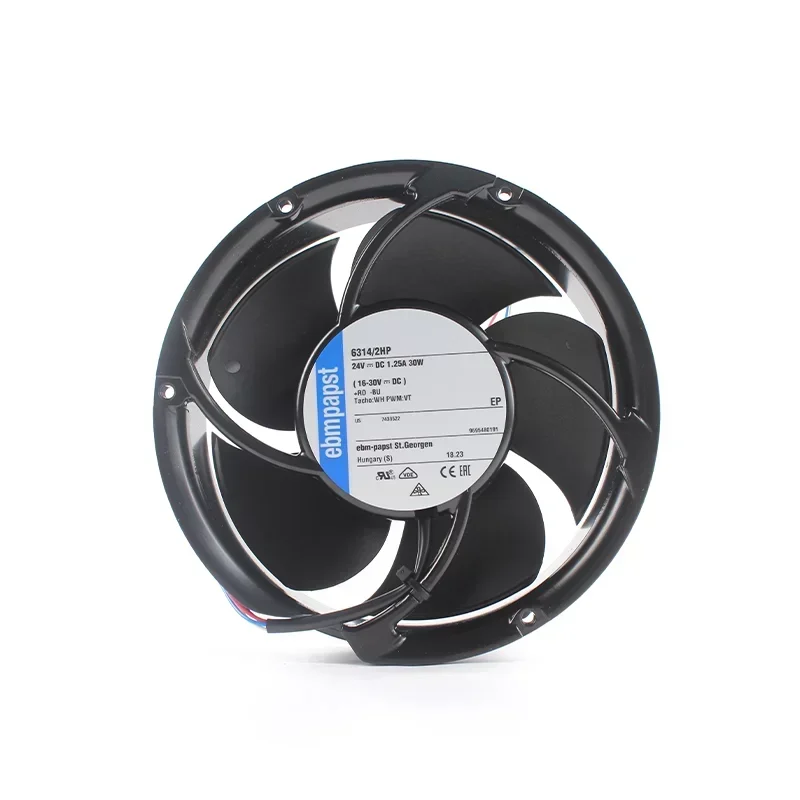 6314/2HP ebmpapst 172x51mm 24v 30W DC Axial Fan