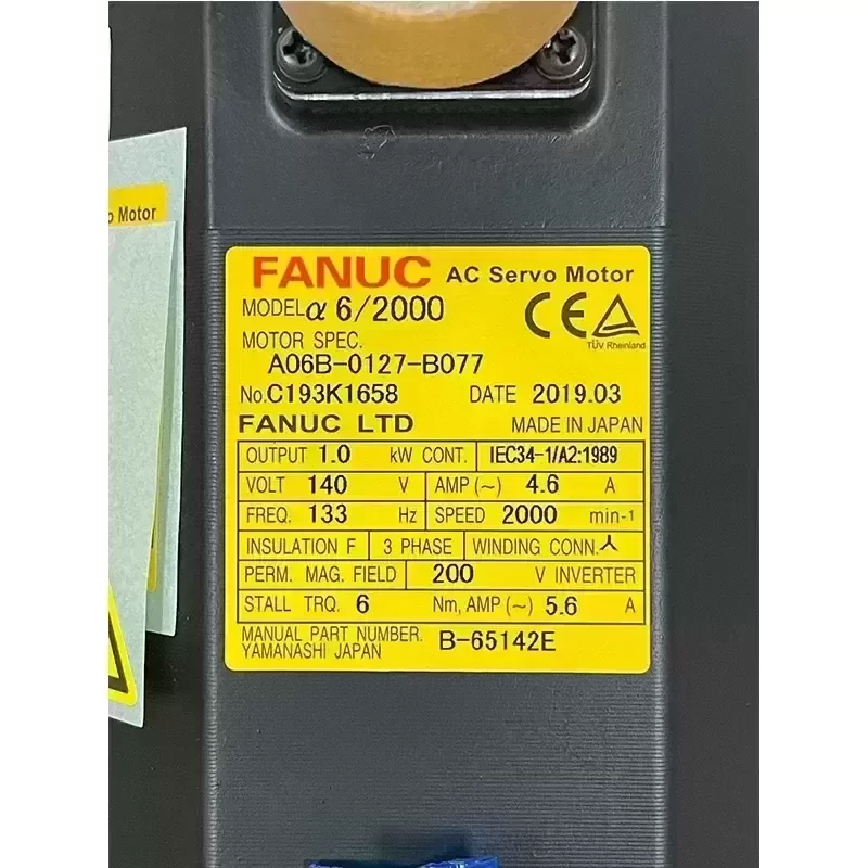 A06B-0127-B077 FANUC Servo Motor