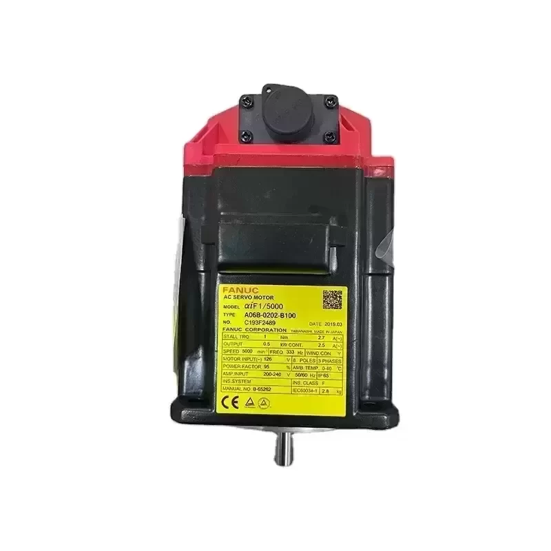 A06B-0202-B100 FANUC CNC AC Servo Motor with Ethernet Communication Brand