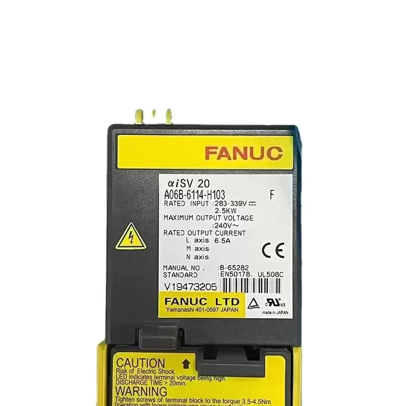 A06B-6114-H103 FANUC A06B6114H103 CNC Servo Drive
