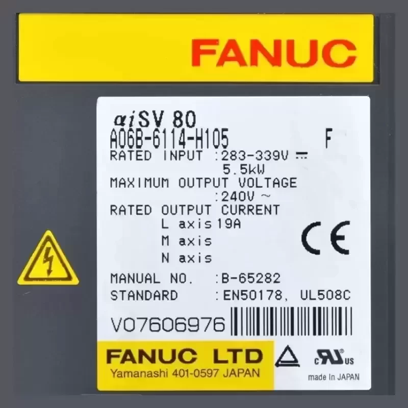 A06B-6114-H104 FANUC A06B6114H104 Servo Drive
