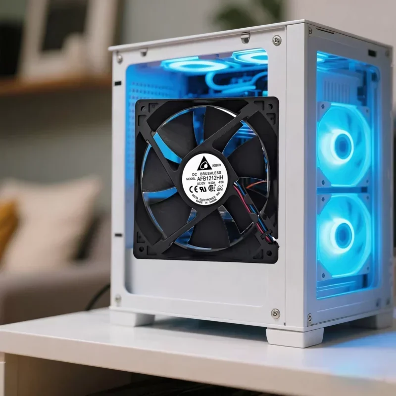 AFB1212HH-F00 DELTA Axial Fan 120x120x25.4MM 12V DC 2800RPM