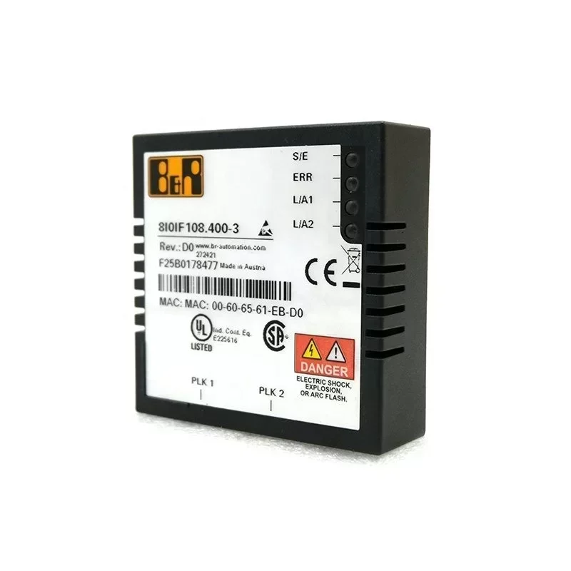B&R 8I0IF108.400-3 Rev. E0 Acoposinverter PowerLink Interface