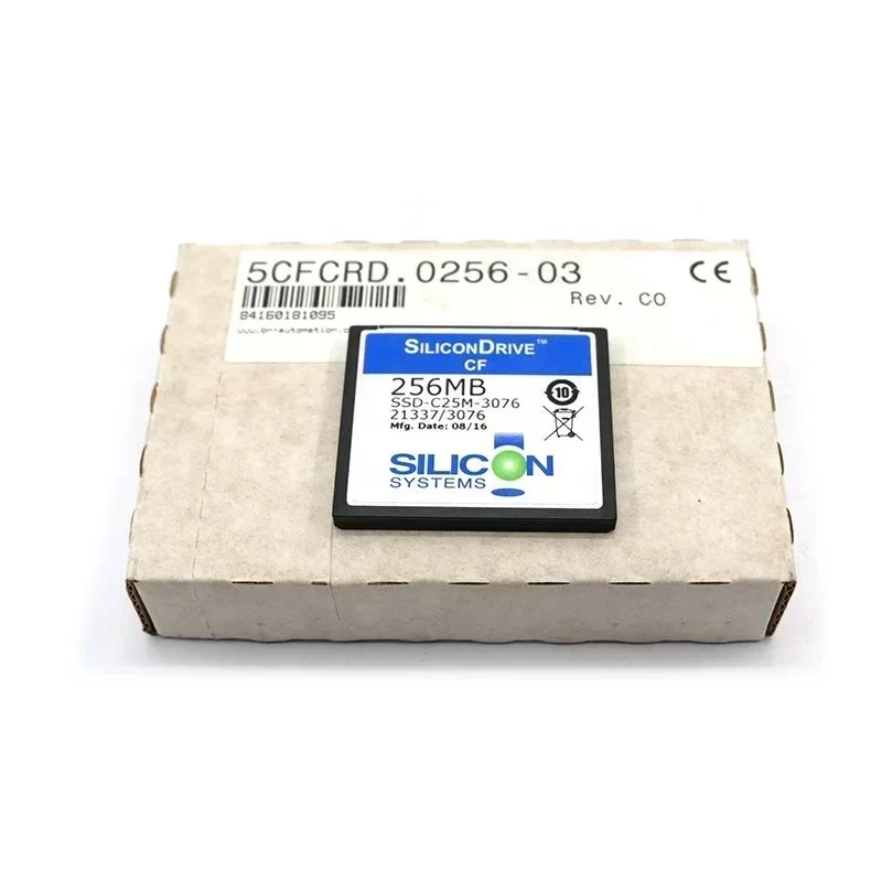 B&R PLC PCB Compact Flash 256 MB Memory Card 5CFCRD.0256-03
