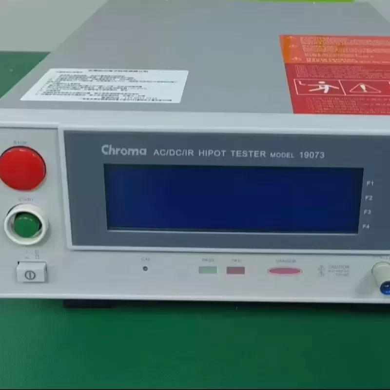 Chroma 19073 Hipot Tester Test Type Max AC Voltage 5kV
