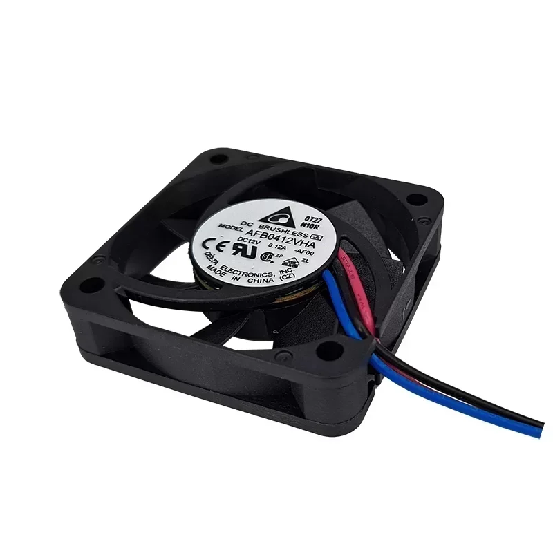 Delta AFB0412VHA-AF00 Fan 12V DC 0.12A 40x40x10mm Ball Bearing 8000RPM Plastic Blade Roof for