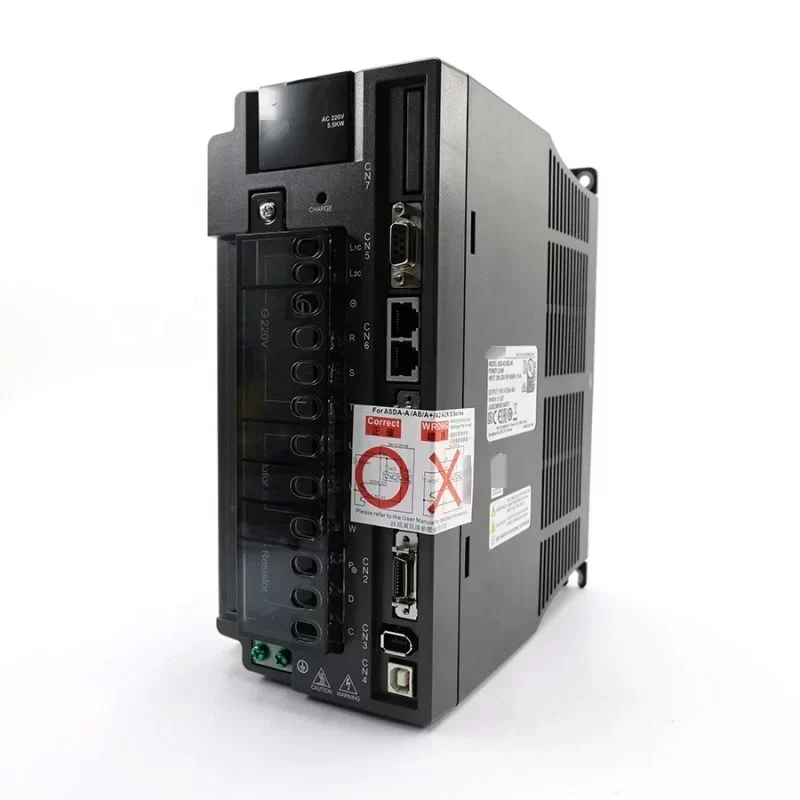 Delta ASD-A2-5523-M 5.5KW Servo Motor With Drive for Industrial Machine