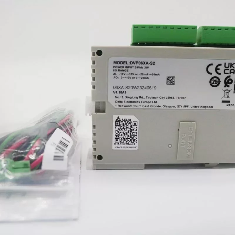 DVP06XA-S2 Delta Analog InputOutput PLC