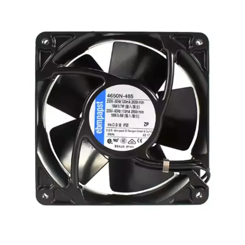 ebmpapst 4650N-465 230V 18W AC Metal Axial Fan