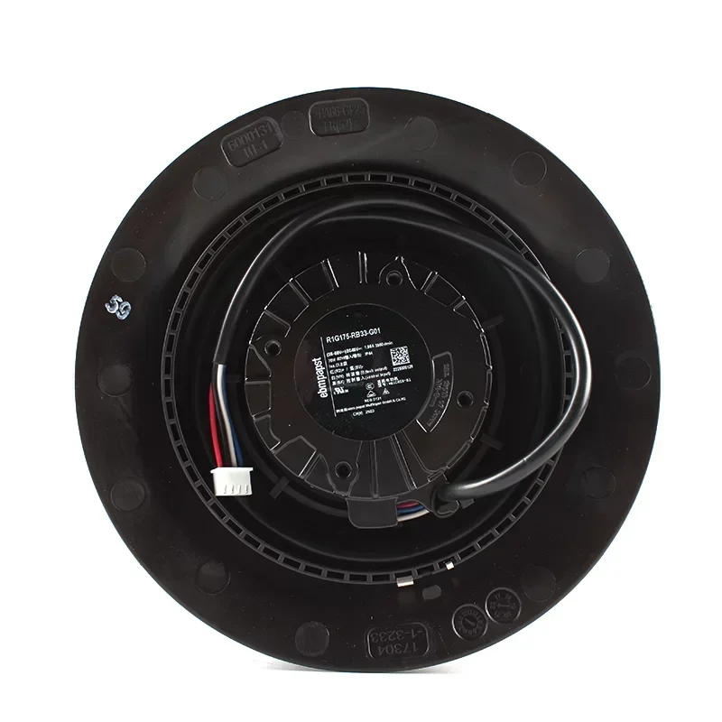 Ebmpapst R1G175-RB33-G01 175mm 75W 48v Centrifugal Fan