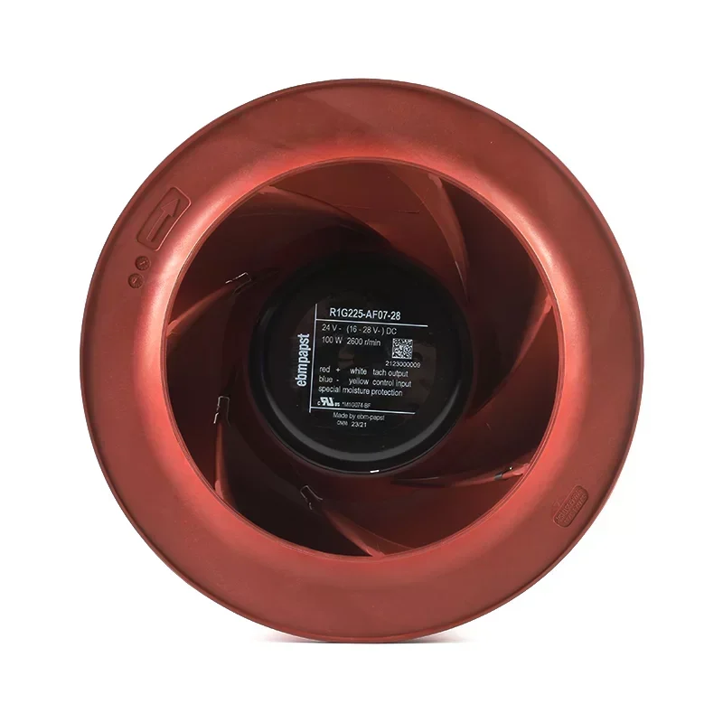 Ebmpapst R1G225-AF07-28 225mm 24V 100W Ahu Centrifugal Fan