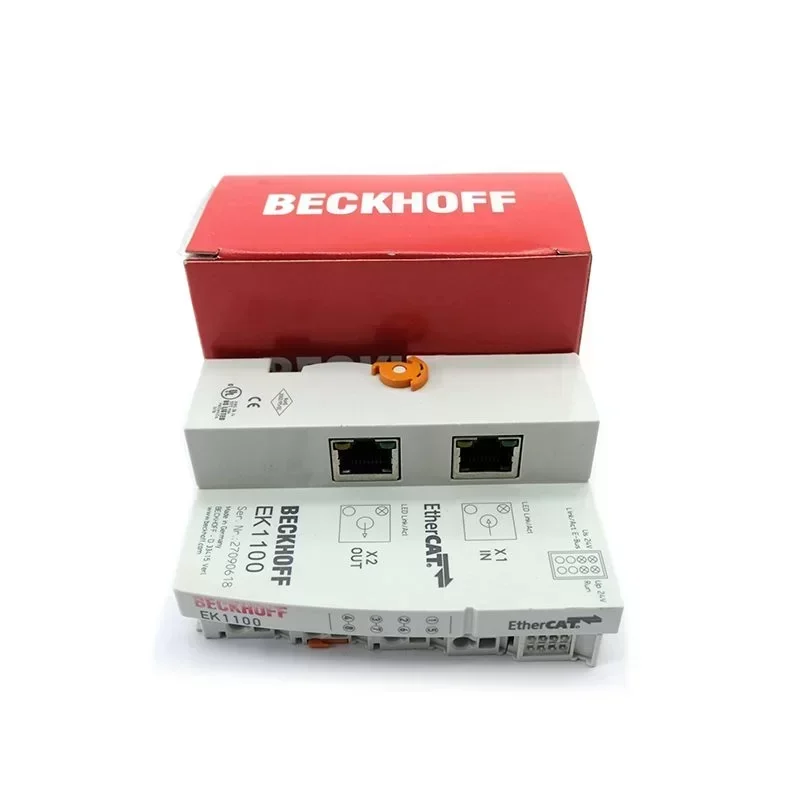 Ek1110 Ek1101 Bk1120 I/o Series Input Output Module Ek1122 Beckhoff Ek1100 Coupler Beckhoff PLC Programming Controller