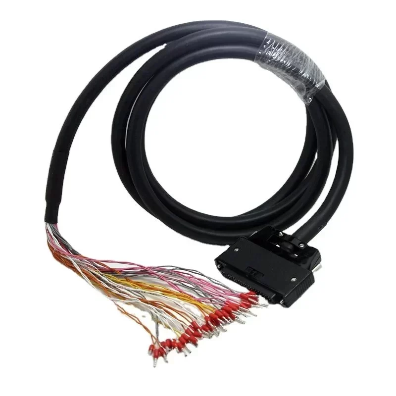 Factory Customized Mitsubishi Q Series PLC Cable with A6CON1 40pin Connector