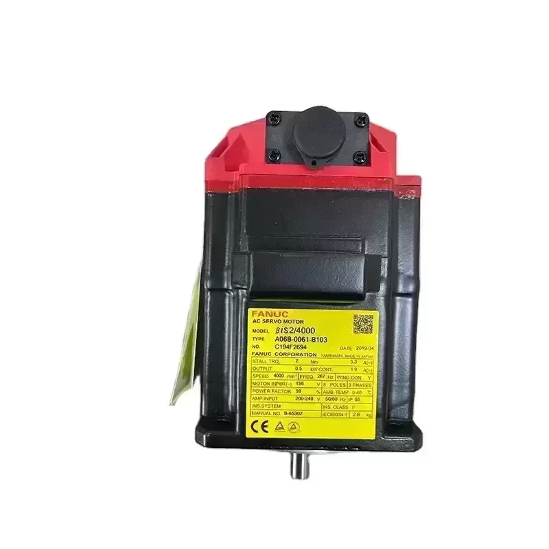 FANUC A06B-0061-B103 AC Servo Motor Origin 12-Month Warranty