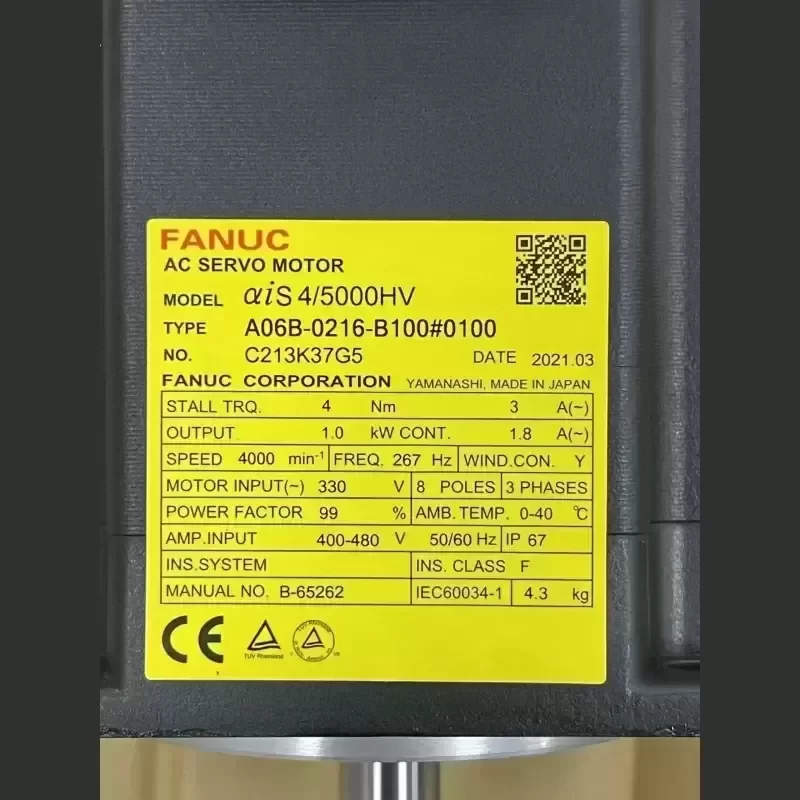 FANUC A06B-0216-B100#0100 AC Servo Motor PAC PLC Dedicated Controllers