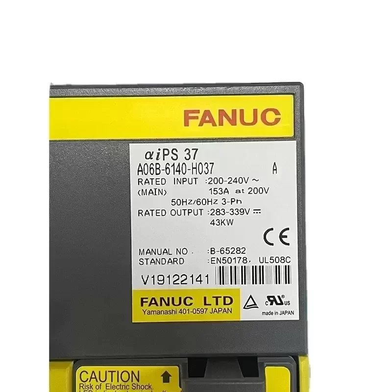 FANUC A06B-6140-H037 Ac Servo Driver Amplifier A06B6140H037